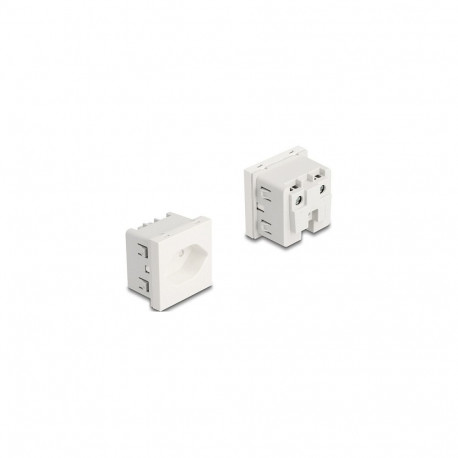 "Easy 45 Schutzkontakt-Steckdose T13 Schweiz 45 x 45 mm"