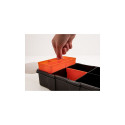11 lahtriga sortimendikarp 220 x 155 x 60 mm oranž / must