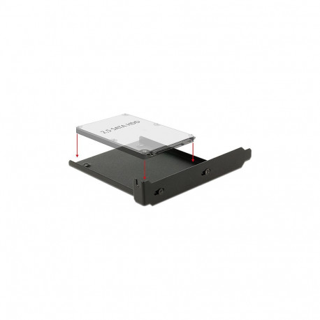 "Einbaurahmen für 1 x 2.5"" HDD / SSD in den PC Slot"