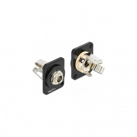 "D-Typ Modul 6,35 mm 3 Pin Klinkenbuchse zu Lötanschluss"