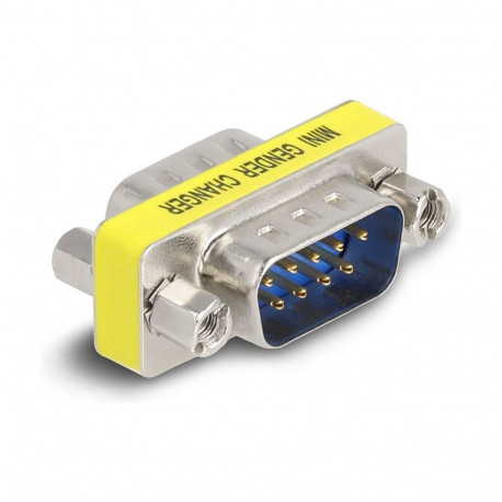 "D-Sub 9 Pin Gender Changer Stecker zu Stecker (Muttern) 2 Stück"