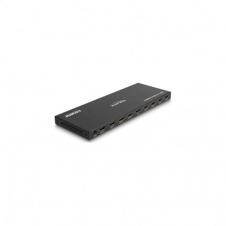 "HDMI Splitter 1 x HDMI in zu 8 x HDMI out 4K 60 Hz mit Downscaler"