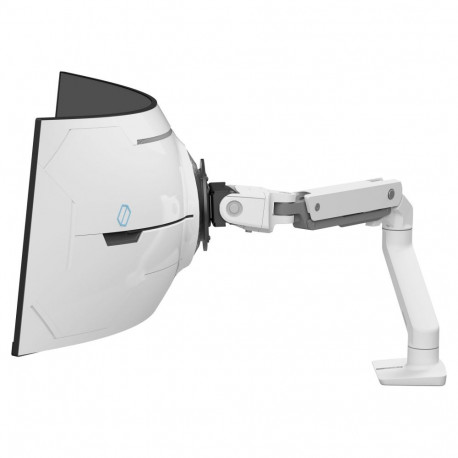"Ergotron HX Monitor Arm mit VHD-Gelenk, Tischhalterung (wei, fr 1000 R Curved Monitore)"