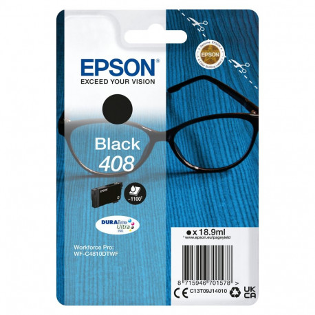 Epson 4LB 408 DURABrite Ultra must tint, üksikpakk