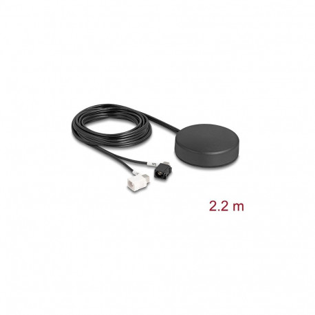 4G GNSS antenn 1 x FAKRA A + 1 x FAKRA B pesa 2 dBi / 28 dB 2,2m RG-174 ringsuunaline katusepaigaldu