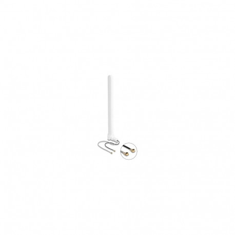 "WiFi 6 Doppelantenne 2 x I-PEX Inc., MHF® I Stecker 2 - 5 dBi 17 cm omnidirektional mit Kippgelenk 