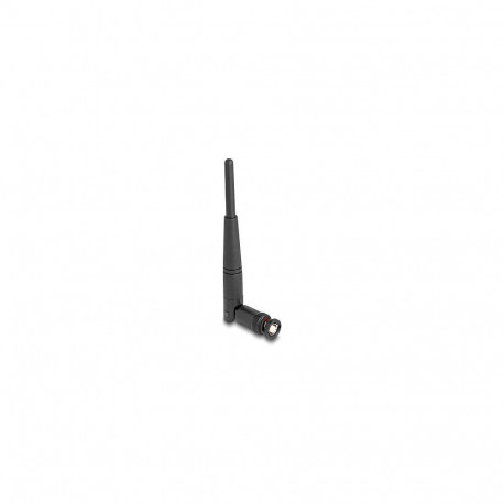 Delock WiFi 2,4 GHz ringsuguvõimega antenn BNC-pistik 2 dBi 14,5 cm liigendiga must