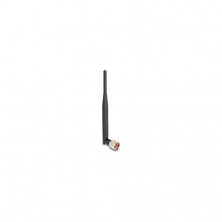 WiFi 7 antenn N-pistikuga 2–3 dBi 20,6cm ringsuunaline kallutusliigendi ja painduva materjaliga, mus