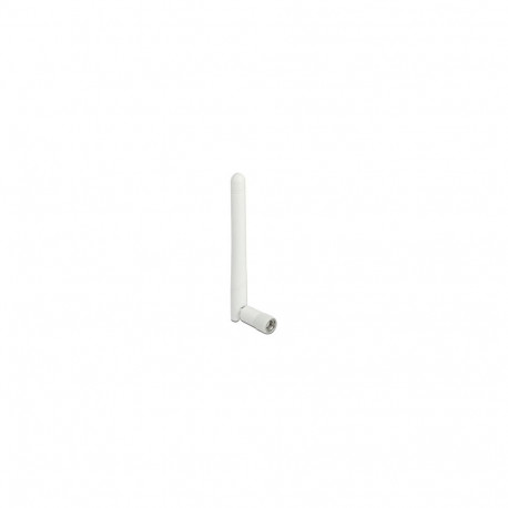 WLAN antenn 802.11 b/g/n RP-SMA pistik 2dBi suunamata koos kallutusliigendiga, valge