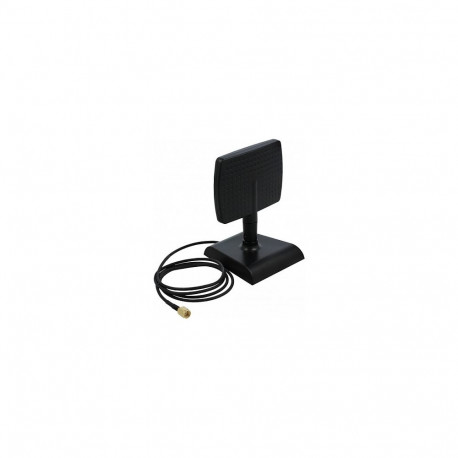 "WLAN WiFi 6 Antenne RP-SMA Stecker 4 - 6 dBi direktional mit magnetischem Standfuß mit Kippgelenk"
