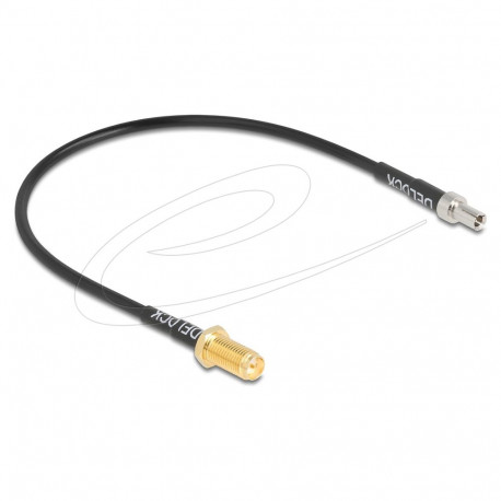 "Antennenkabel RP-SMA Buchse zum Einbau zu TS-9 Stecker RG-174 20 cm"