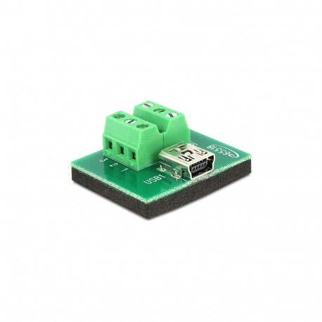 Adapter Mini USB-pesa > 6-kontaktiline klemmliist