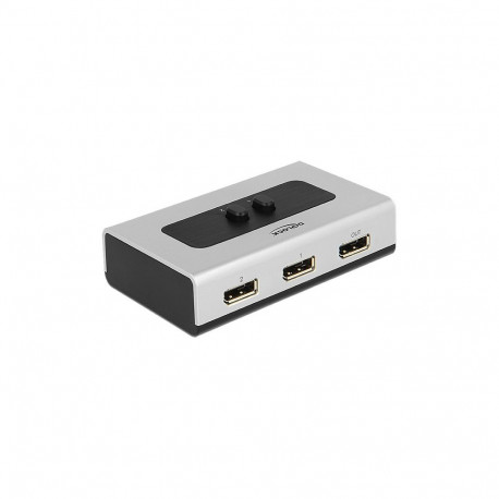 "DELOCK DisplayPort 1.4 Umschalter 2 Port manuell"