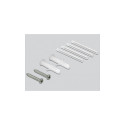 "DELOCK LWL Anschlussdose fr Hutschiene 4 x SC Simplex oder LC Duplex"