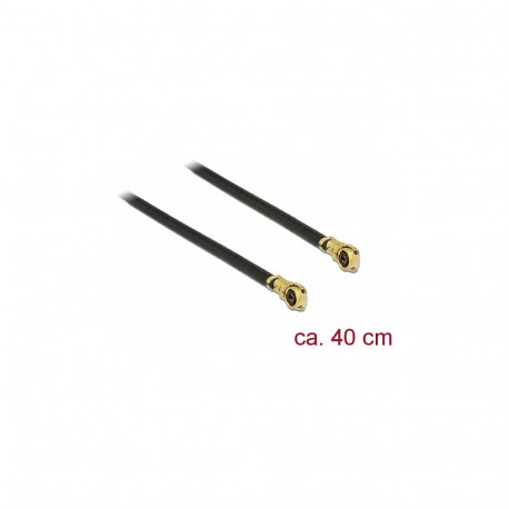 Delock antennikaabel mHF 4L pistik mHF 4L pistikule 1.13 40cm