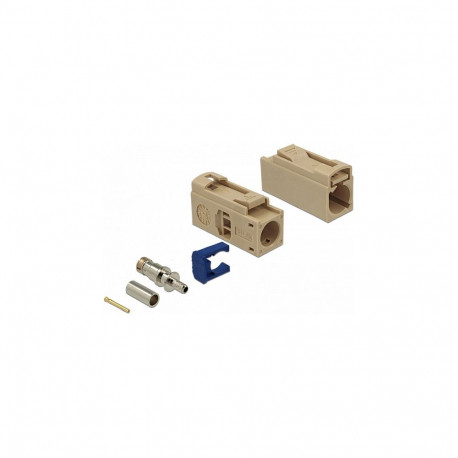 Delock FAKRA I 25 mm pikk krimpimiseks pesa