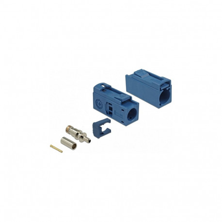 Delock FAKRA C 25mm pikk krimpimiseks pesa