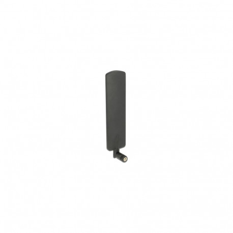 "DELOCK LTE Antenne SMA Stecker 2 dBi omnidirektional drehbar mit Kippgelenk schwarz"