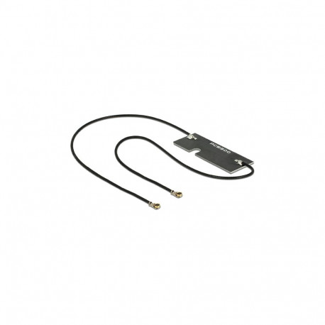 "DELOCK Delock WLAN Doppelantenne MHF IV /HSC MXHP32 kompatibler Stecker 802.11 ac/a/h/b/g/n 3-5 dBi