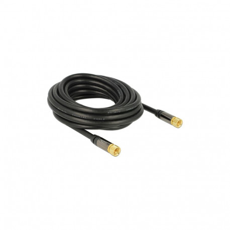 "Antennenkabel F Stecker > F Stecker RG-6/U 5 m schwarz"