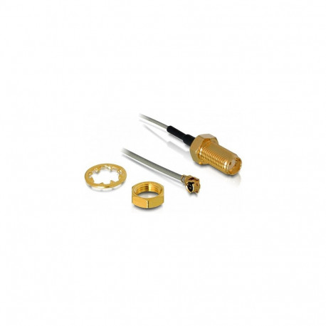 "DELOCK WLANz Anschl. SMA Jack z. Einb. 500mm"