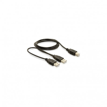 Delock USB 2.0 B - > USB-A kaabel toide + toide / andmed