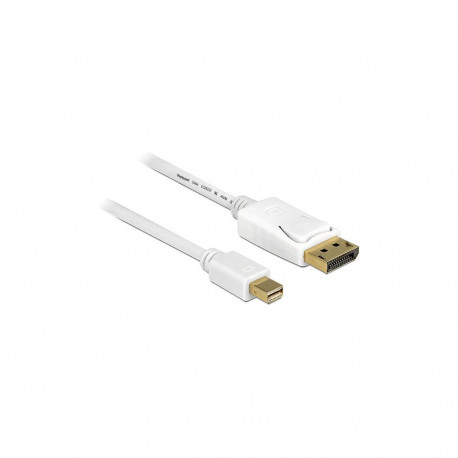 "DELOCK Kabel mini DisplayPort St > DisplayPort St 7.0m weiss"
