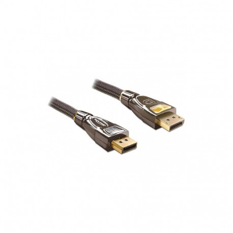 DisplayPort-kaabel DisplayPort 1.2 pistikuga > DisplayPort-pistikuga 4K 60Hz 1m Premium