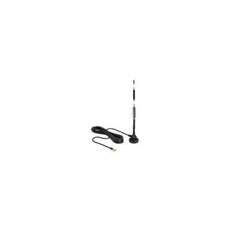 LTE antenn SMA-pistikuga 5dBi 33,7cm jäik ringsuunaline, magnetilise aluse ja RG-58 3m ühenduskaabli