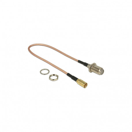 "Antennenkabel F Buchse zum Einbau > SMB Stecker RG-316 25 cm"