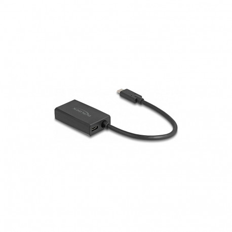 Delock adapter DisplayPort pesa - USB Type-C pistik DP Alt Mode 4K PD 85 W