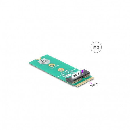 "Delock Adapter M.2 Key E Stecker zu M.2 Key E Slot - Portschoner und Verlängerung"