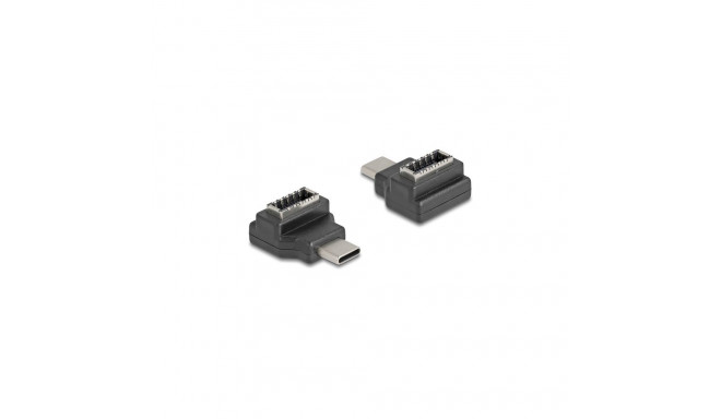 Delock USB 10 Gbps USB Type-C™ isane - Typ-E Key A emane adapter, must