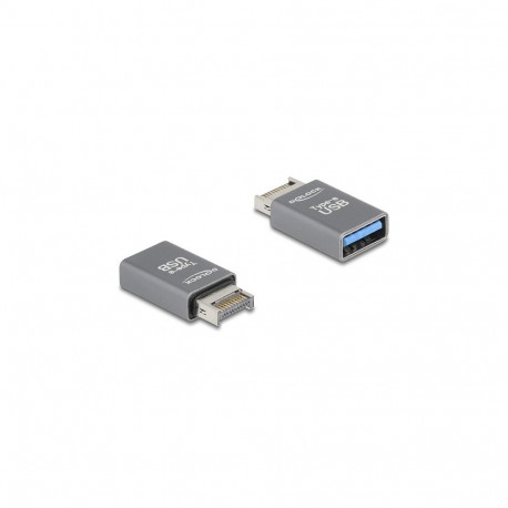 Delock USB 10 Gbps Typ-E Key A pistik - USB Typ-A pesa metallist adapter