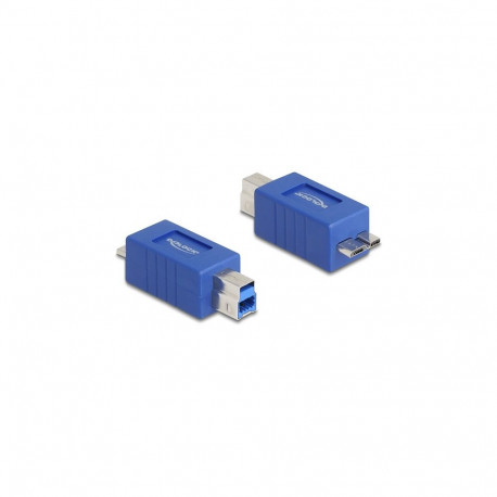 USB 5 Gbps adapter USB-tüüpi B pistikust USB Micro-B pistikusse (ristühendusega)