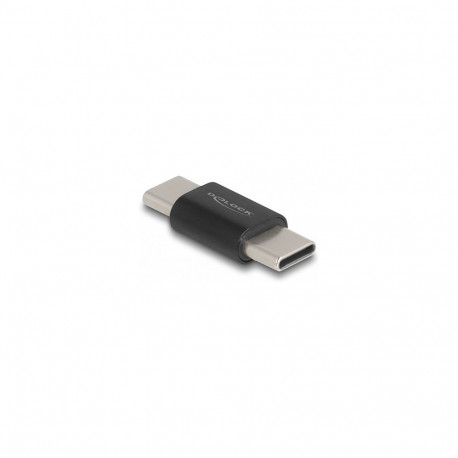 Delock SuperSpeed USB 10 Gbps (USB 3.2 Gen 2) USB Type-C™ soovaheti adapter, pistik-pistik, must