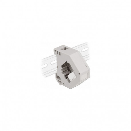 "Hutschienenadapter mit Keystone USB 2.0 Typ-A Buchse zu USB 2.0 Typ-A Buchse"