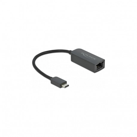 Delock USB Type-C™ 2,5 Gigabit LAN 1 x RJ45 kompaktne võrguadapter