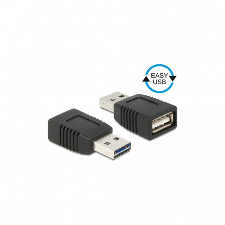 Adapter EASY-USB 2.0-A pistik > USB 2.0-A pesa