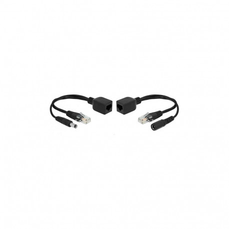 "Delock Passives PoE Adapter Set RJ45 DC 5,5 x 2,5 mm"