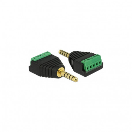 "Adapter Klinkenstecker 4,4 mm zu Terminalblock 5 Pin"
