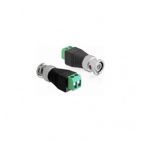 Adapter BNC-pistik > 2-kontaktiline klemmliist