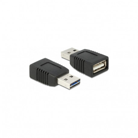 "Adapter EASY-USB 2.0-A Stecker zu USB 2.0-A Buchse nur Ladefunktion"