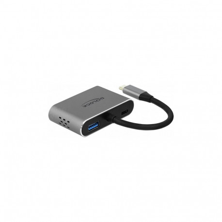 "USB Type-C™ Adapter zu HDMI und VGA mit USB 3.2 Port und PD"