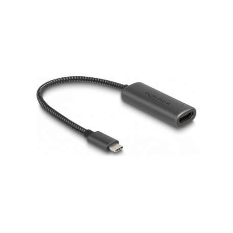 "Delock USB Type-C™ Adapter zu HDMI (DP Alt Mode) 8K mit HDR Funktion Aluminium"