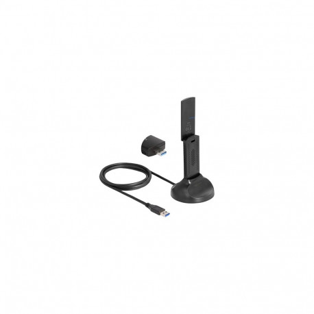 "Delock Wi-Fi 6E Dualband WLAN USB Adapter AX5400 (2 x 2402 + 574 Mbps)"