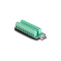 Delock USB Typ-E Key A pistik terminaliploki adapter 20 Pin