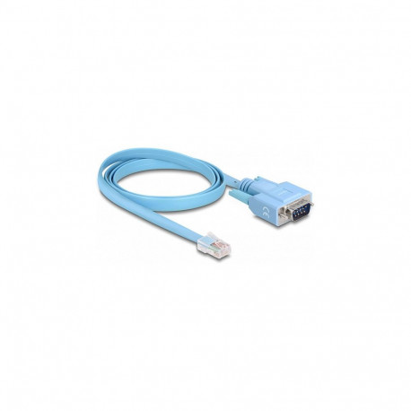 Adapter RS-232 DB9 pistik 1 × jadaliidese RS-232 RJ45 pistik, 1m