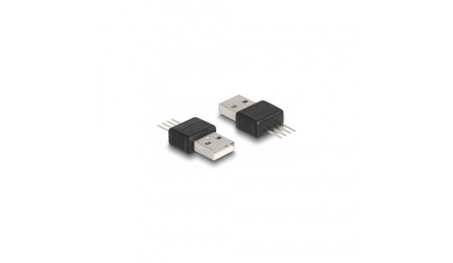 "Delock Adapter USB 2.0 Type-A Stecker zu 4 Pin"