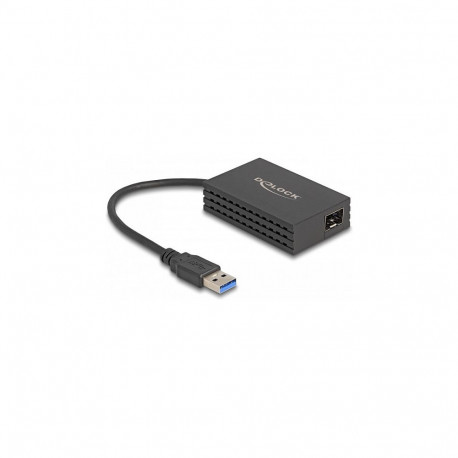 Delock USB Typ-A võrguadapter Gigabit LAN 1 x SFP